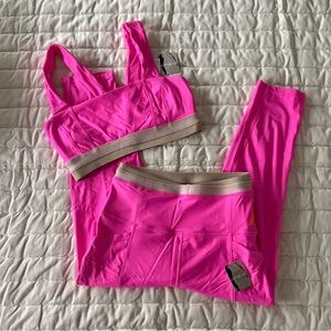 FP Movement by Free People Miami Pink Sports Bra & Legging Set